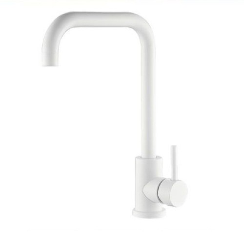 Rubinetto miscelatore bianco - rubinetto,