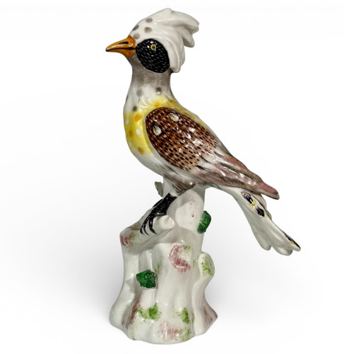 Oiseau huppé porcelaine - , de
