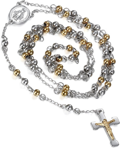 Collana rosario - collana,