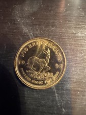 Moneta oro sudafricana - moneta,