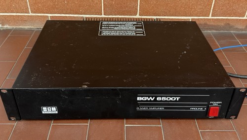 Bgw 6500t amplificatore - bgw, di