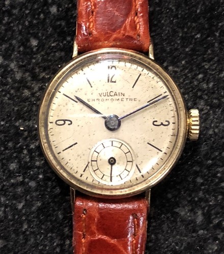 Vulcain lady watch gold - watch, 18kt