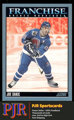 Joe sakic 1992 score - joe, 1992-93