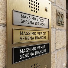 Targhetta Personalizzata L 