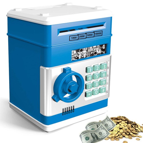 Electronic piggy bank atm - atm, with