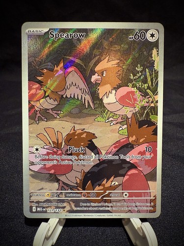 Spearow holo 151 132 - spearow,