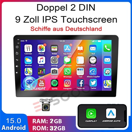 Autoradio 32gb doppio din - 2+32gb,