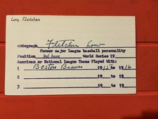 Fletcher Low 🔥🔥MLB: 1915