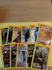 LOTTO 11 NATIONAL GEOGRAPHIC ITALIA ANNATA  2005  CON ALCUNE MAPPE MANCA SETTEMB