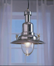 Lampadario IKEA OTTAVA Stile Industriale Vintage – Vetro Soffiato e Metallo, Ø30