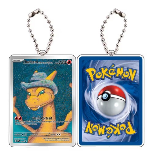 Portachiavi carte pokemon - pokemon, arte
