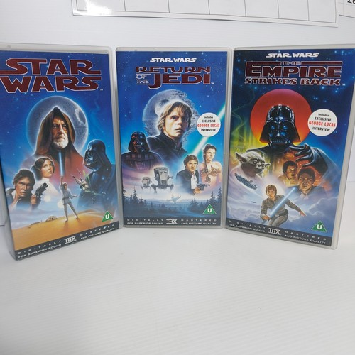 Star wars original - trilogy, vhs