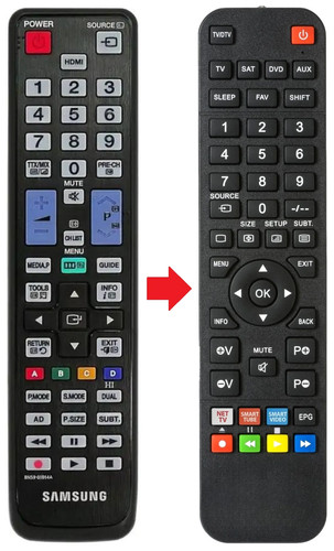 Telecomando adatto per samsung - telecomando,