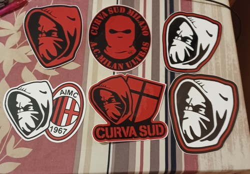 Adesivi ultras milan curva sud - ultras,