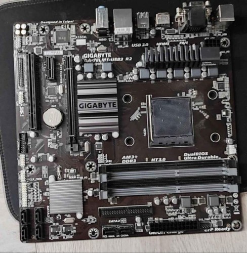 Motherboard gigabyte 78lmt - motherboard,