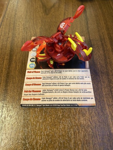 Bakugan pyrus ultra dragonoid - bakugan,