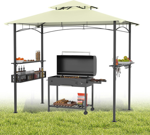 Gazebo giardino con tetto a - con,