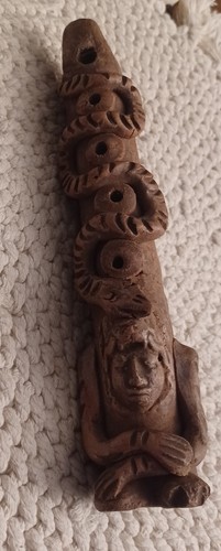 Antico flauto arte - , inca