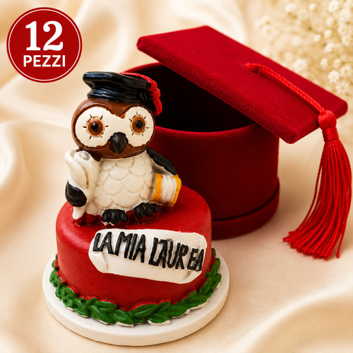 Bomboniera laurea con - 🎓,