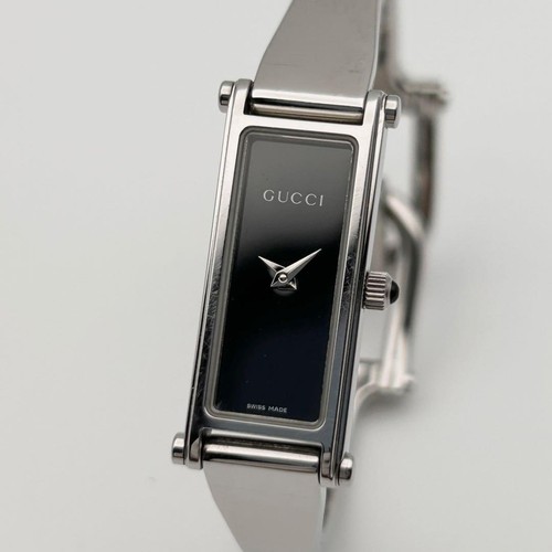 Gucci 1500l silver black - gucci,