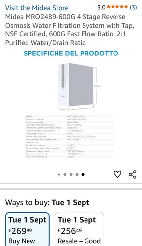 Midea mro2489 600g - midea, mro2489-600g