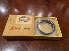 Leitz FIHEL Filtro Giallo Leica monta su Hektor Summar Summaron Elmar