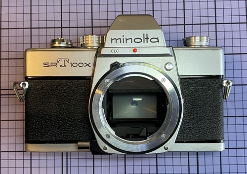 Minolta srt 100x restaurata - restaurata, e