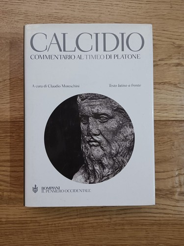 Calcidio commentario timeo - commentario,