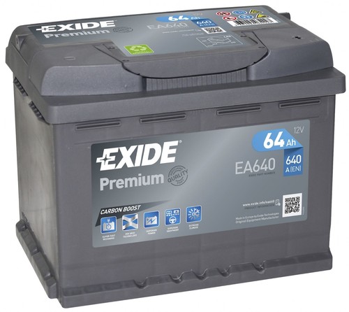 Batteria exide ea640 12v 61ah - batteria,