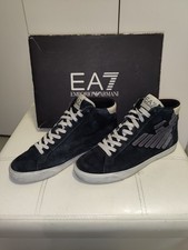 Sneakers Armani in camoscio nero - Tg 40