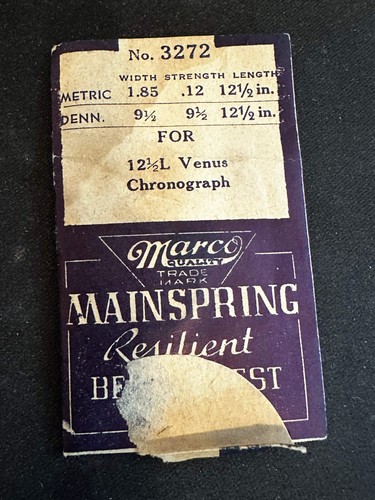 Marco mainspring 3272 - marco, for