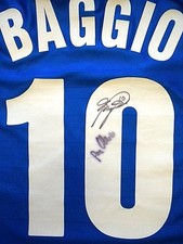 Jersey Roberto Baggio signed
