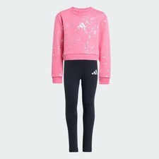 Tuta Adidas bambina set felpa
