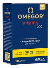 Omega 3 IFOS 5 Stelle 90 Cps - Olio Di Pesce Omega 3 1000Mg - Ricco Di EPA E DHA