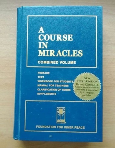Course miracles hardcover - in,