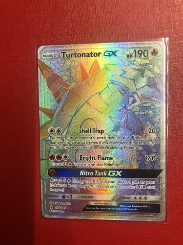 Carta pokemon turtonator - turtonator, gx
