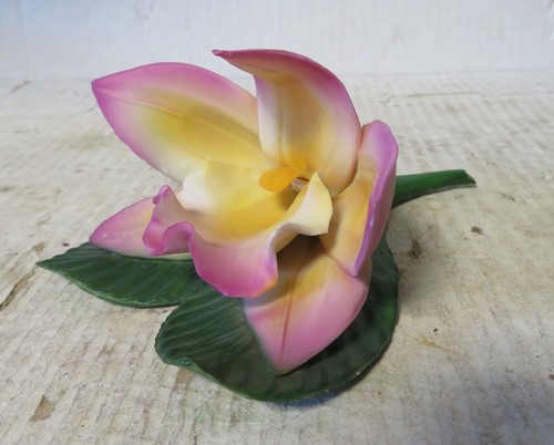 Vintage capodimonte fiore - capodimonte,