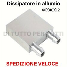 Blocco di Raffreddamento in alluminio Ad Acqua Dissipatore di Calore CPU Peltier