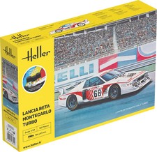 HELLER Lancia Beta Montecarlo Turbo Kit complet - échelle 1/24 - HELLER 56741