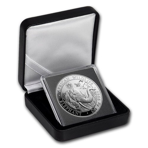 Argento somalia elefante - oz,