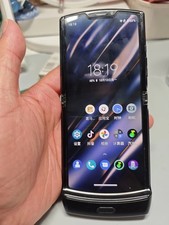 Motorola Razr XT2000 2019 nero/oro 128 GB telefono flip sbloccato BUONO