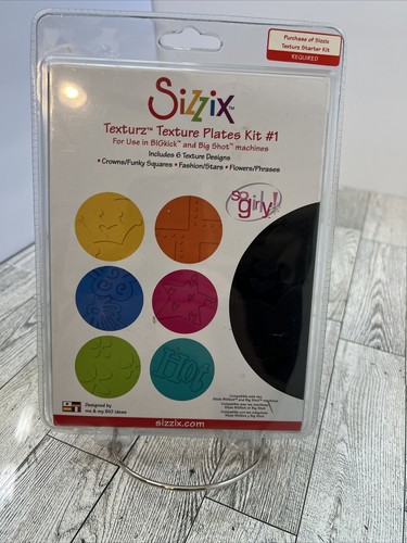 Sizzix texturz kit piatti - sizzix,
