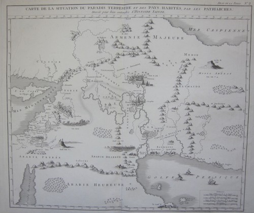1809 terra santa map iraq - santa,