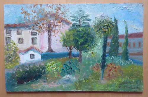 Piccolo dipinto olio in - piccolo,