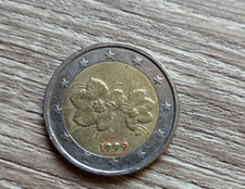 Moneta rara da 2 euro errore