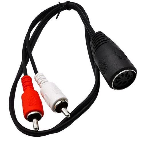 Cavo audio pin - 7, femmina