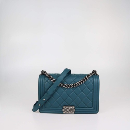Borsa chanel blu - blu, pelle