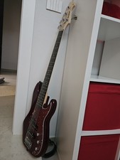basso elettrico 5 corde Con Custodia 