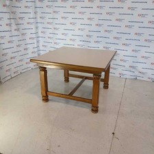 Tavolo Quadrato in Stile Gambe Tornite Italia XX Secolo Originale