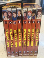 TOM SAWYER  Complete Part 1 & 2 Boxsets  Nippon Animation/Manga 8 x DVDs FRENCH